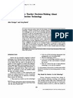 Connecting Points - Teacher Decision-Making About Student Data-Collection Technology