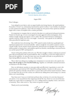 U.S. Surgeon General Opioid Letter to Clinicians
