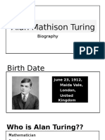 Presentation-Alan Turing