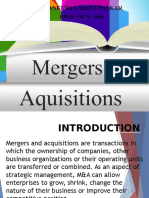 Strategic Fit in Mergers and Acquisitions - An Imperative