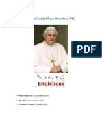 Enciclicas Del Papa Benedicto XVI