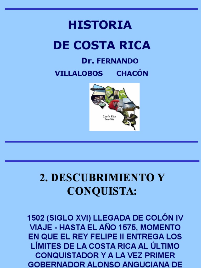 Periodo ColoniaPERIODO COLONIAL DE COSTA RICAl de Costa Rica | PDF