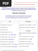 Basic Unix Commands