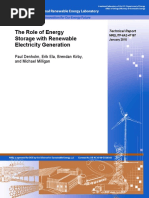 The Role of Energy Storage With Renewable Electricity Generation