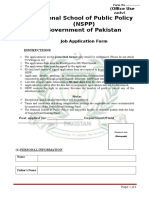 National School of Public Policy (NSPP) Government of Pakistan