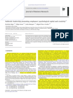 Journal of Business Research: Arménio Rego, Filipa Sousa, Carla Marques, Miguel Pina e Cunha