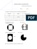 CONTROL DE AREA Y VOLUMEN 8° 2016
