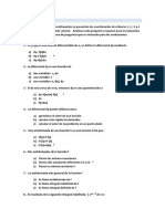 Cuestionario de Refuerzo 1,2,3,4 -2P