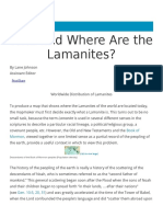 Lamanites Today: Tracing the Worldwide Dispersion