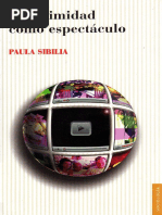 SIBILIA, Paula - La Intimidad Como Espectaculo | PDF | Blog ...