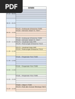 Jadwal Kuliah