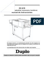 DC-615 Manual Instruccionesl Espanol