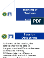 Module 1 Basic Training Concepts