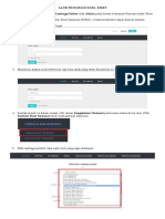 Alur Pengisian Data Riset