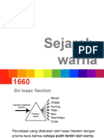 Pertemuan 1 Sejarah Definisi Dan Poses Terjadi Warna