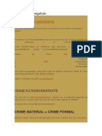 Crimes Em Espécie