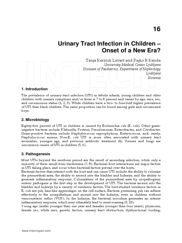 UTI Urinary Tract Infection Clinical Medicine
