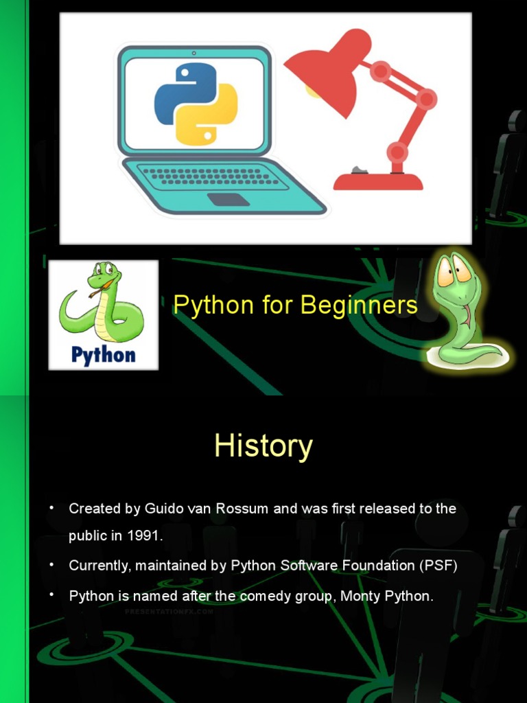 Python For Beginners | PDF | Python (Programming Language) | String ...