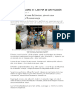 Incidente Laboral en El Sector de Construcción