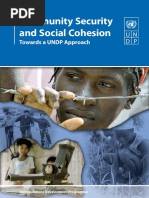 Comm Sec and Social Cohesion