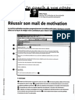 Mail Motivation CV