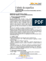 Expertiza Tehnica Pentru Consolidare Si Releveu de Avarii PDF