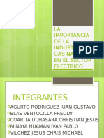 La Importancia de La Industria Del Gas Natural