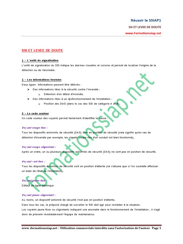 Levée de Doute PDF PDF Surveillance Sécurité — free download
