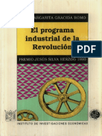 El Programa Industrial de La Revolucion