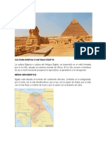 Cultura Egipcia o Antiguo Egipto