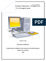 Modul Troubleshooting Hari Pertama