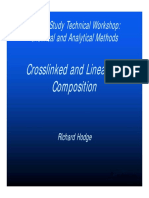 Cross Linkandlineargelcomposition
