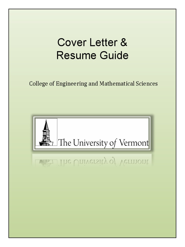 Cover Letter and Resume Guide | PDF | Résumé | Internship