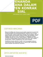 Analisis Penanda Wacana Dalam Cerpen Konrak Sial(Power Piont Wap)