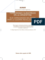 Terrorismo Subversivo en La Argentina - Sus Capacidades Militares Para La Guerra Revolucionaria