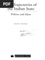 Sudipta Kaviraj-Trajectories of The Indian State - Politics and Ideas-Orient Blackswan (2010)