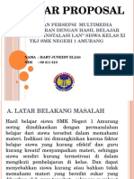 Seminar Proposal Penggunaaan Multimedia Pembelajaran