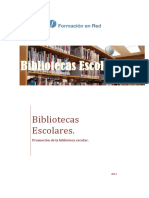 Promocion de La Biblioteca Escolar