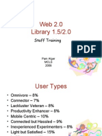 Web 2.0 Library 1.5/2.0: Staff Training