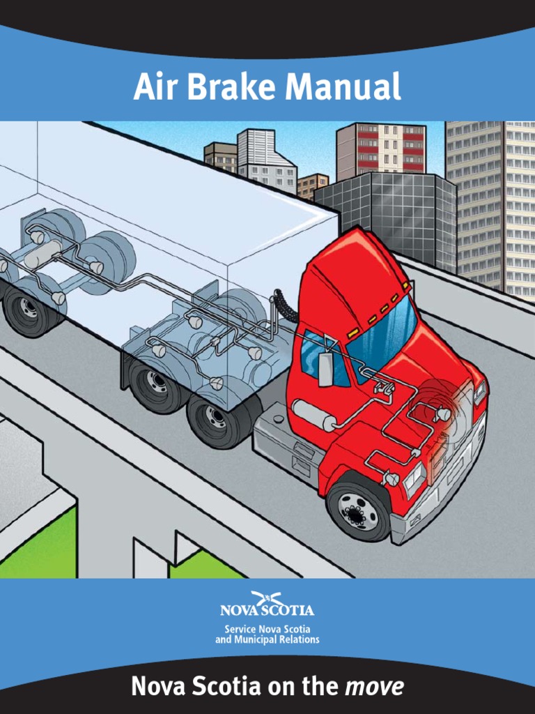 Air Brake Manual PDF Brake Valve