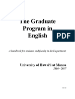 Graduate Manual 2016-17