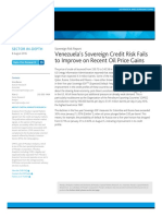 Venezuela's Sovereign Credit Risk Fails PBC - 1037771 PDF