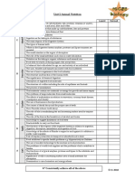 IGCSE Checklist