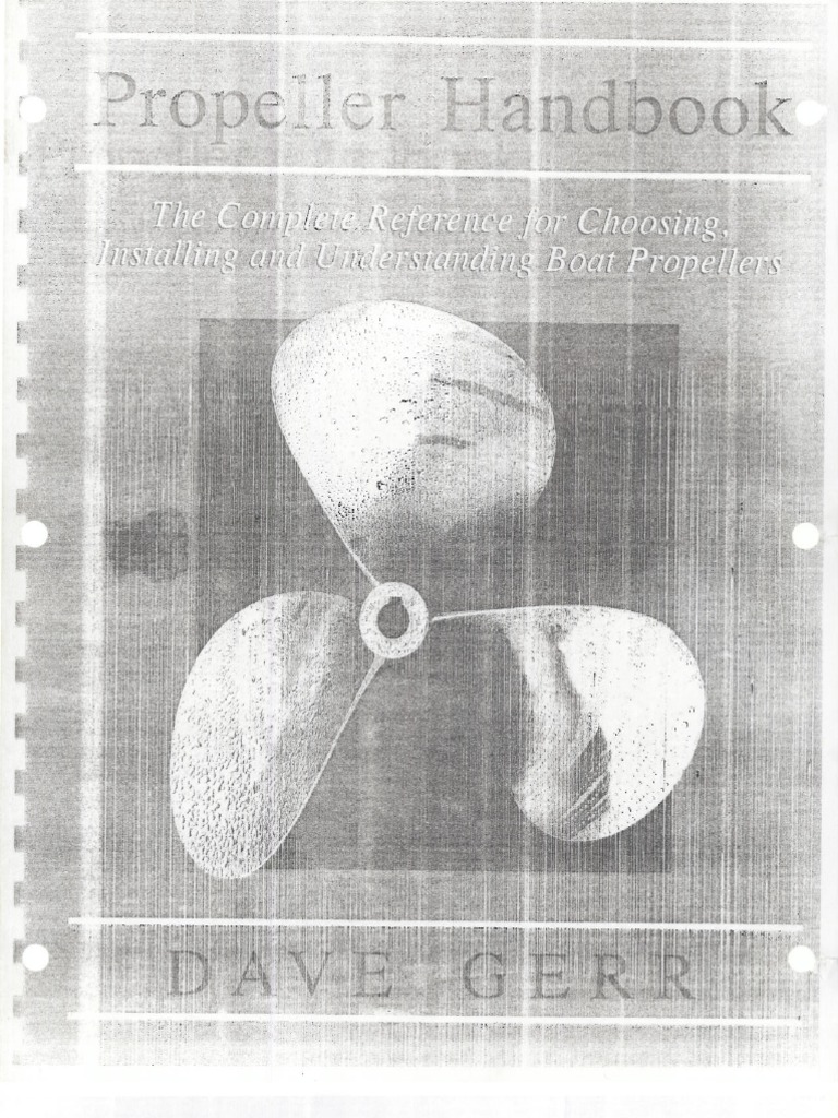 Propeller Handbook PDF Horsepower Propeller