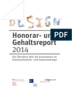 Honorar Und Gehaltsreport Design 2014 ES