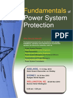 Fundamentals of Power System Protection Seminar