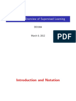 Lecture 1 - Overview of Supervised Learning
