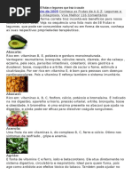 Conheca Os Beneficios de 58 Frutas e Legumes Que Traz à Saude