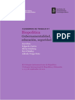 CuadernoTrabajo 1-Biopolitica Gubernamentalidad Educacion Seguridad