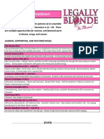 Documenti simili a Legally blonde Prop List.